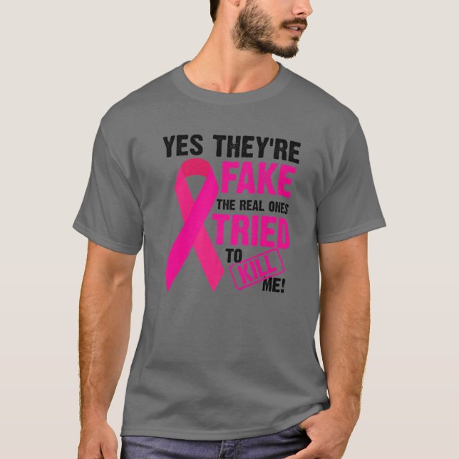 Ja, sie sind Fake, das die echten versuchten, mich T-Shirt (Vorderseite)