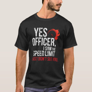 Ja, Speeding Car Enthusiasten & Mechaniker G T-Shirt
