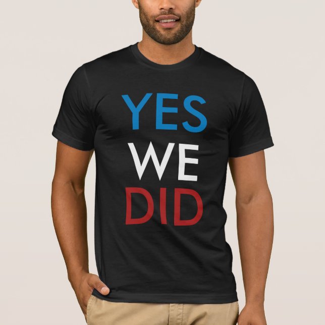Ja taten wir T - Shirt (Vorderseite)