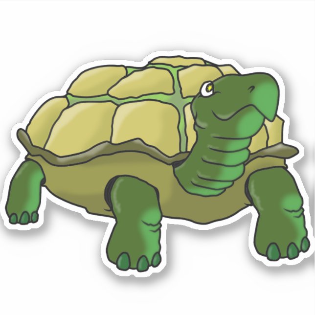 Ja-Turtle Aufkleber (Vorderseite)