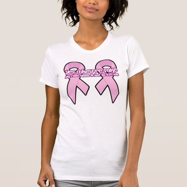 ja versuchte theyre Fake meine wirklichen, mich zu T-Shirt (Vorderseite)