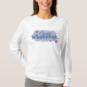 Ja was auch immer... blau / rosa T - Shirt