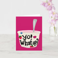 Ja! Was? Niedlicher griechischer Jogurt-Cup