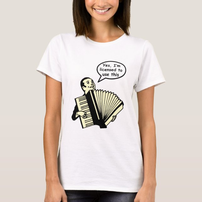 Ja werde ich genehmigt, um dieses zu verwenden T-Shirt (Vorderseite)
