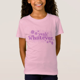 Ja, wie auch immer der lila Rosa Tee eines Mädche