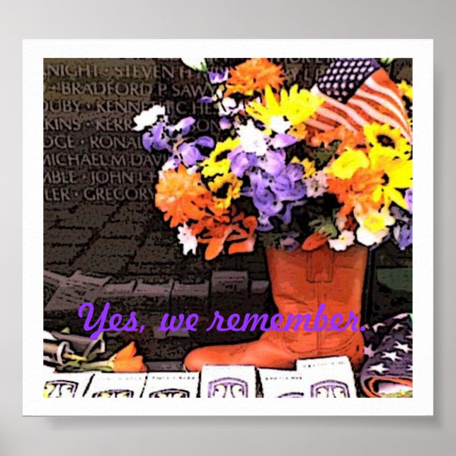 Ja, wir denken poster (Vorne)