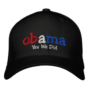 Ja, wir haben Barack Obama bestickt Bestickte Kappe