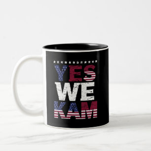 Ja Wir Kam Zitat sagen Zweifarbige Tasse