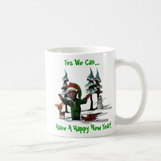 Ja, wir können..., haben ein glückliches neues Jah Kaffeetasse