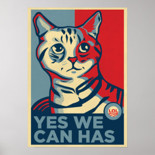 Ja, wir können LOLCAT drucken Poster