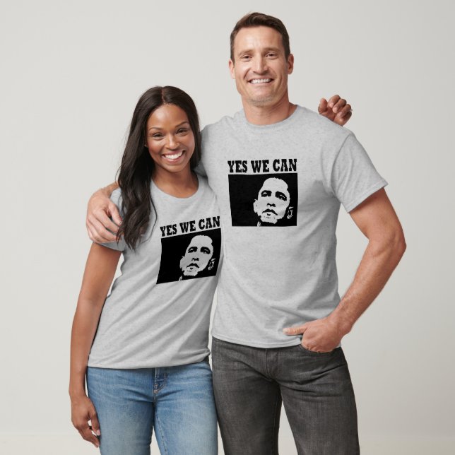 Ja, wir können Obama 2008 T-Shirt (Unisex)