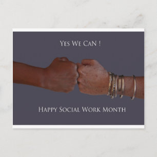 Ja, wir können! postkarte