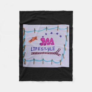 Jaa Lifestyle Company Logo-Präsentation Fleecedecke