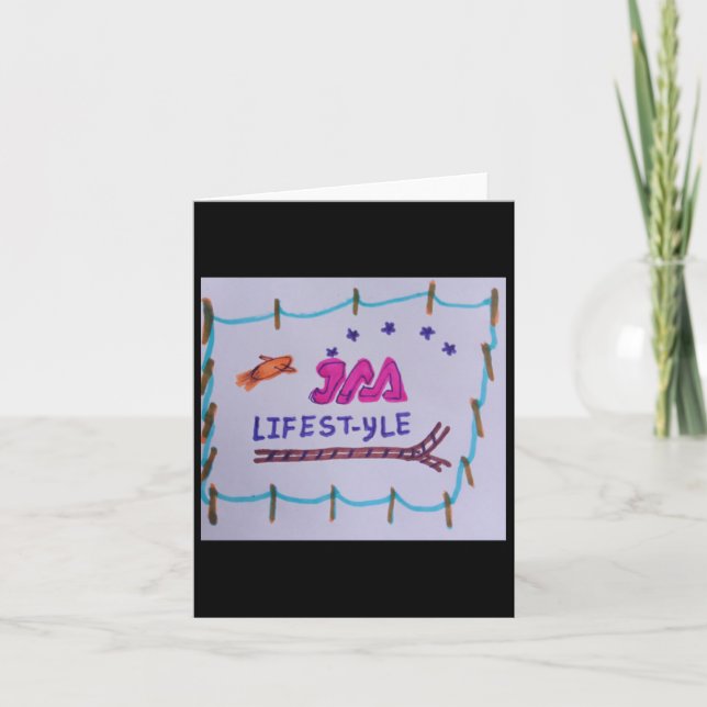 Jaa Lifestyle Company Logo-Präsentation Karte (Vorderseite)