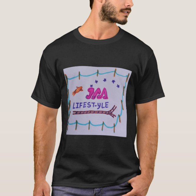 Jaa Lifestyle Company Logo-Präsentation T-Shirt (Vorderseite)