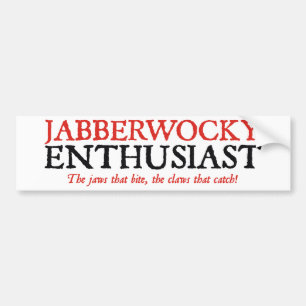 Jabberwocky Enthusiast Autoaufkleber
