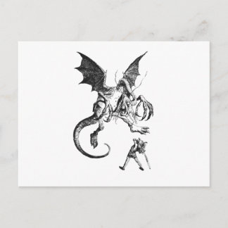 Jabberwocky Postkarte