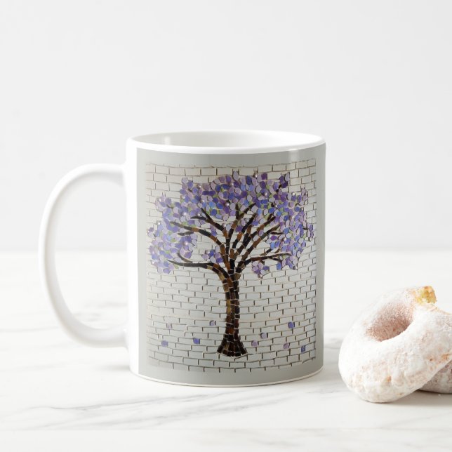 Jacaranda, Baum der Tasse (Mit Donut)