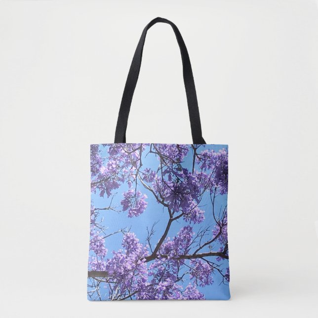 Jacaranda Blossoms Tasche (Vorderseite)