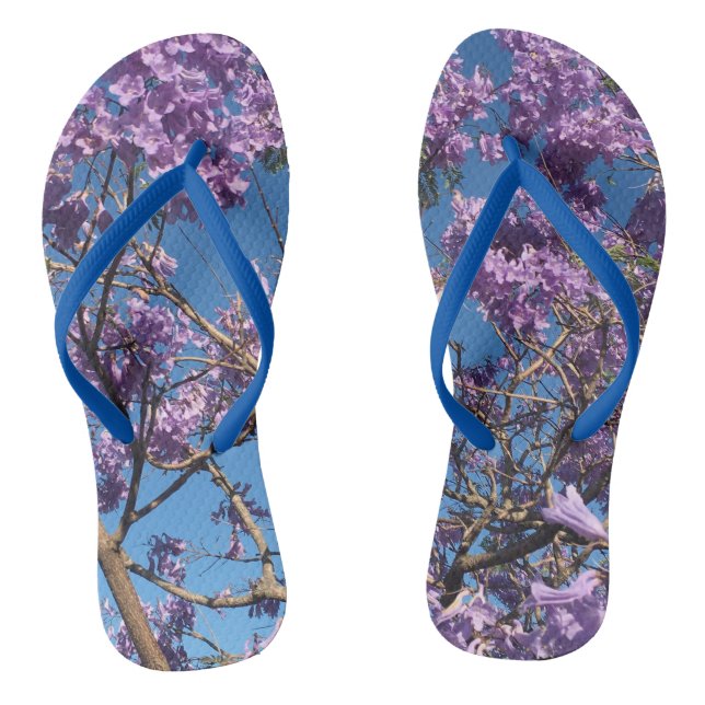 Jacaranda Blue Sky Flip Flops (Fußbett)