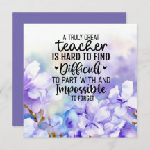 Jacaranda Blume für Lehrer