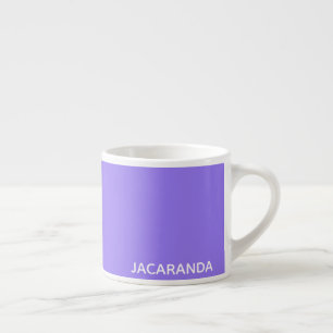 Jacaranda lila Farbname Espressotasse