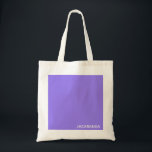 Jacaranda lila Farbname Tragetasche<br><div class="desc">Jacaranda lila Farbname</div>