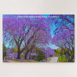 Jacaranda Trees of Australia Jigsaw Puzzle