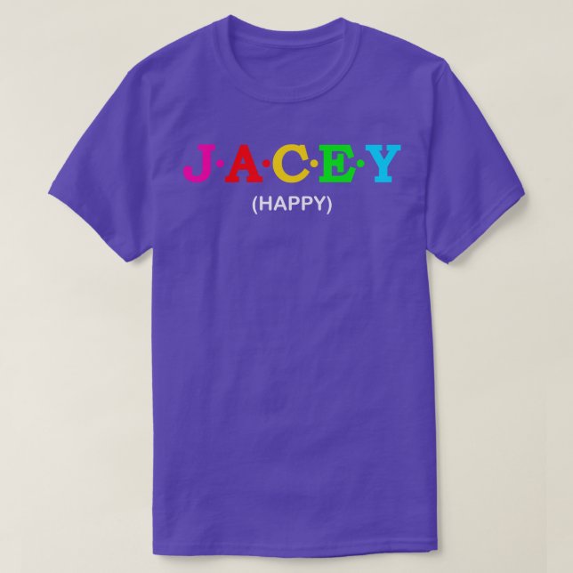 Jacey Happy T-Shirt (Design vorne)