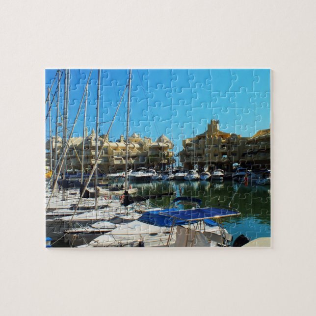 Jachthafen bei Benalmadena, Spanien (Horizontal)