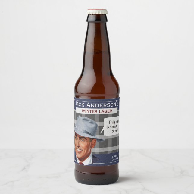 Jack-Bier Bierflaschenetikett (Vorderseite)
