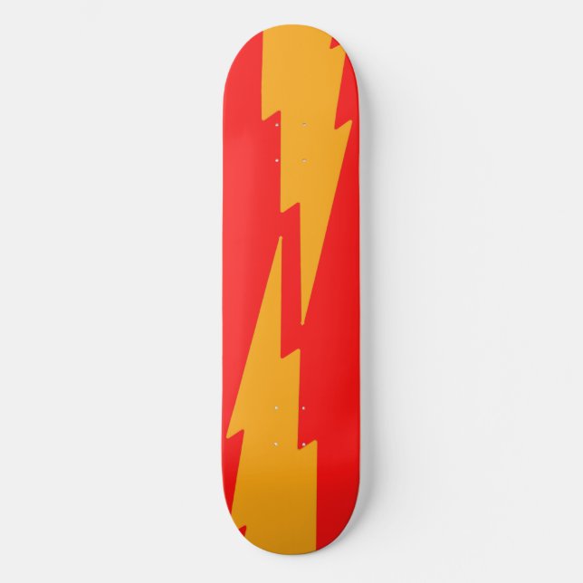 Jack-Blitzgeschwindigkeit - Leibleiter mit benutze Skateboard (Vorderseite)