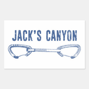 Jack Canyon Arizona Klettersteig Schnellzug Rechteckiger Aufkleber