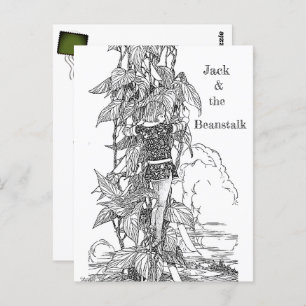 JACK CLIMBS BEANSTALK   Cartes postales peignables