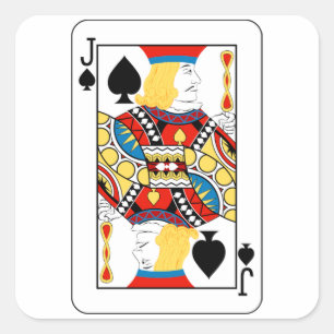 Jack der Aufkleber für Pflaumen