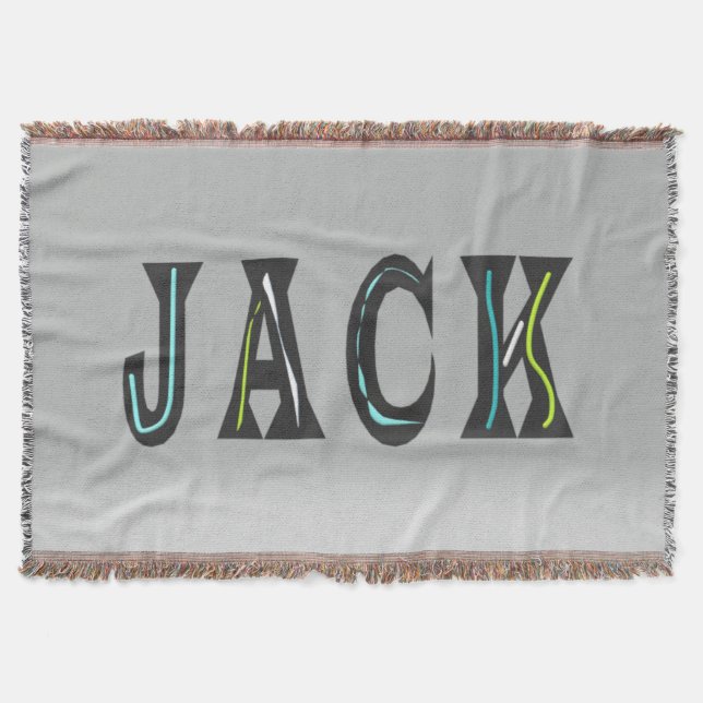 Jack, der Mann ist zurück Decke (Vorderseite)