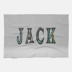 Jack, der Mann ist zurück Geschirrtuch