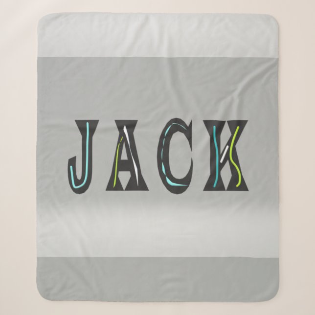 Jack, der Mann ist zurück Sherpadecke (Vorderseite)