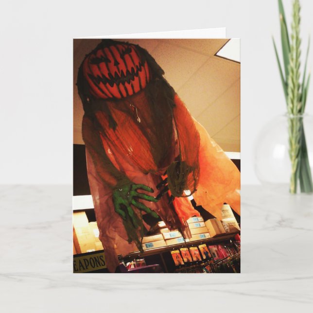 "Jack der Marsche" Hallowe’en Card Karte (Vorderseite)