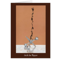 Jack der Rapper, Halbglanz-Grußkarte