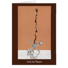 Jack der Rapper, Halbglanz-Grußkarte