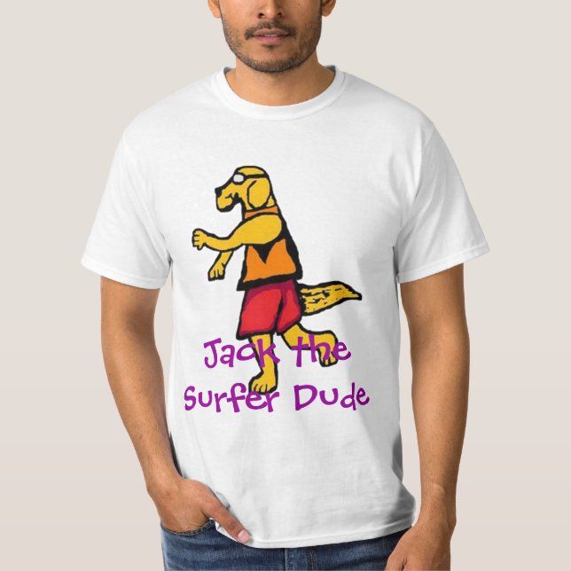 Jack der Surfer-Typ T-Shirt (Vorderseite)