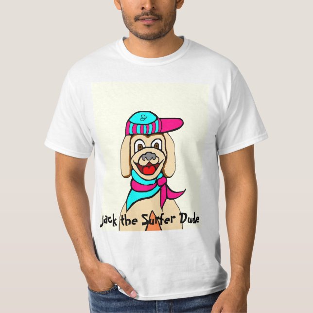 Jack der Surfer-Typ T-Shirt (Vorderseite)