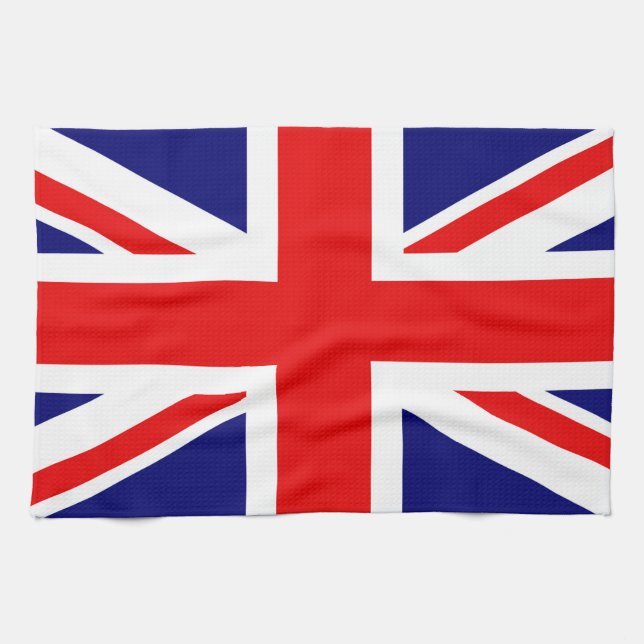 JACK DER UNION - DIE BRITISCHE FLAG GESCHIRRTUCH (Horizontal)
