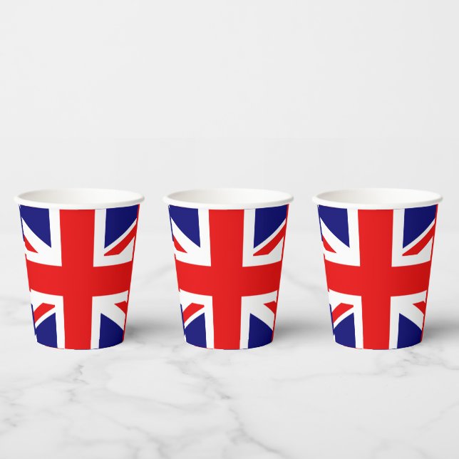 JACK DER UNION - DIE BRITISCHE FLAG PAPPBECHER (Multi)