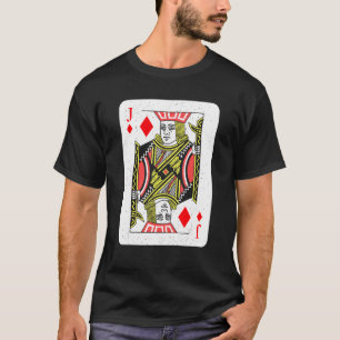 Jack des Pokers Kartenspiel- T-Shirt