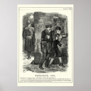 Jack die Trennmaschine - Whitechapel, 1888 Poster