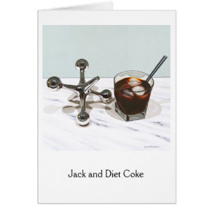 Jack et Coca-Cola de régime, carte à billets semi-