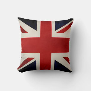 Jack-Flag PixDezines Vintage Gewerkschaft Kissen