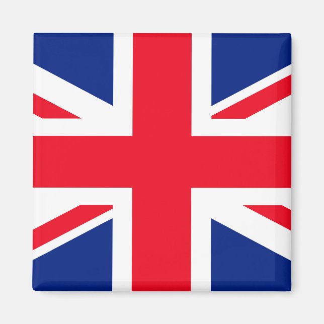Jack Flag Vereinigtes Königreich Magnet (Vorne)